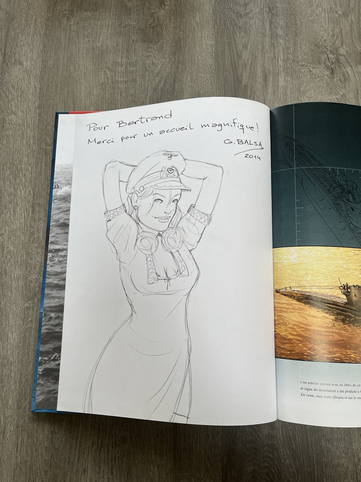 U 47 TOME 6 Dédicace L'AMERIQUE EN GUERRE SOUS MARINS U BOOT GUERRE Eo