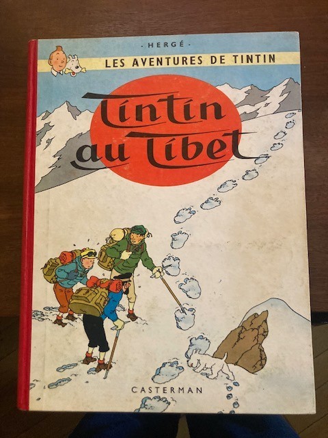 Tintin au Tibet EO belge 1960 dos B29 - bel état -