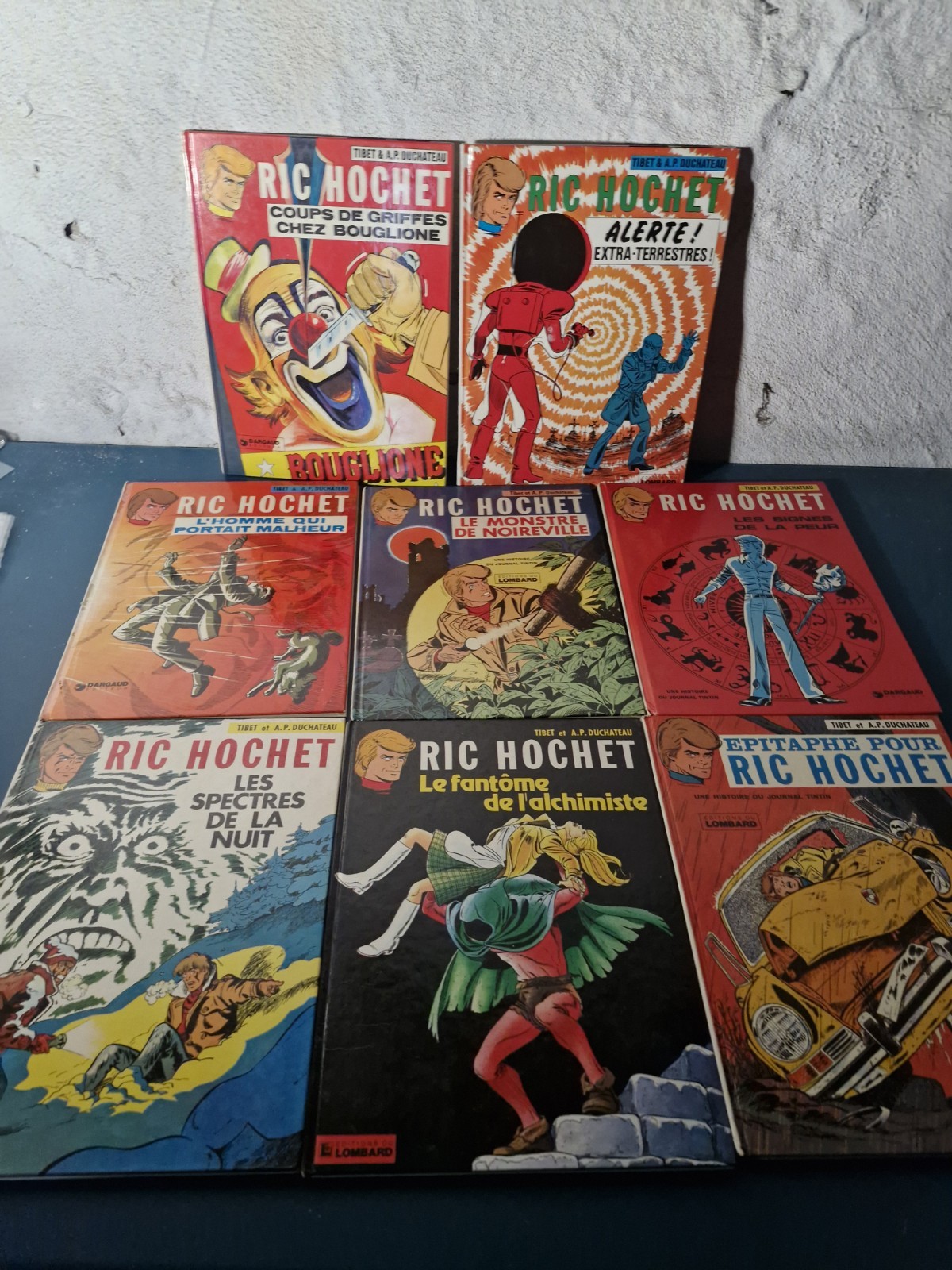 Lot 21 BD Ric Hochet Tibet/Duchâteau Dont EO