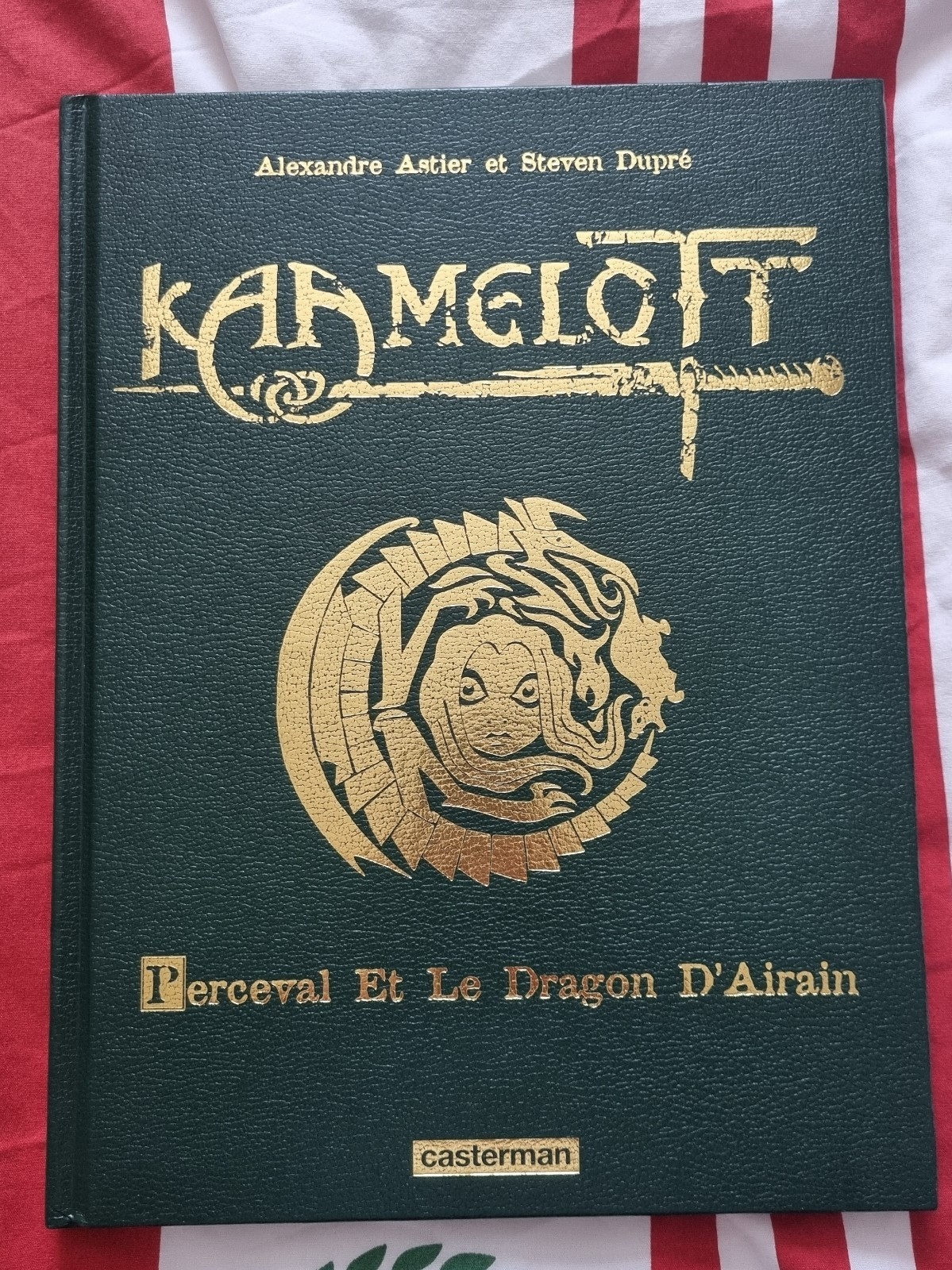 BD KAAMELOTT TT TIRAGE TETE PERCEVAL ET LE DRAGON D'AIRAIN EO NEUF