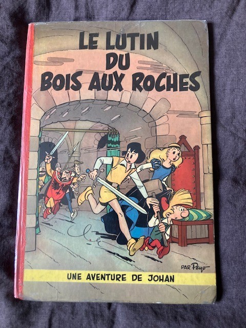 Johan (et Pirlouit) : le lutin au bois aux roches, EO cartonnée 1955