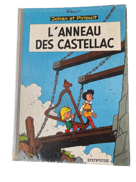 Johan et Pirlouit -L' Anneau des Castellac -EO 1962- PEYO TBE