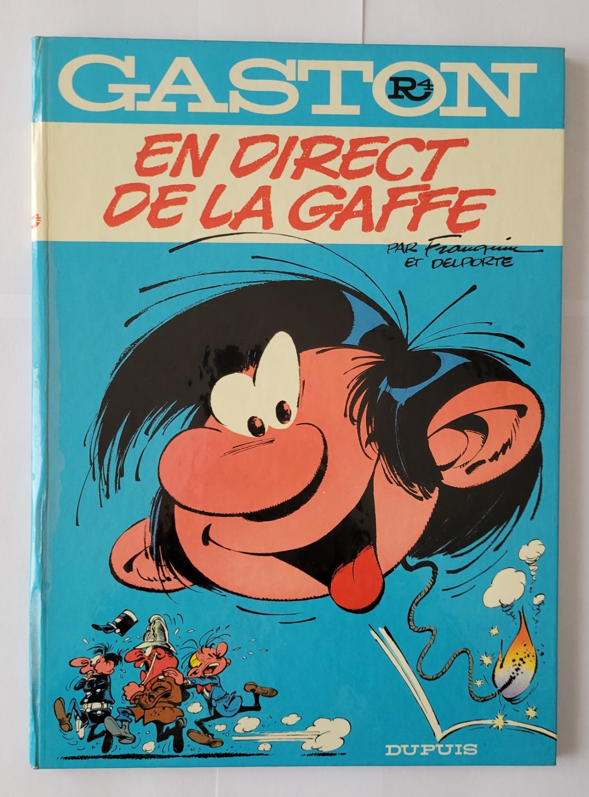 BD GASTON LAGAFFE FRANQUIN R4 EO QUASI NEUF ** SUPERBE **