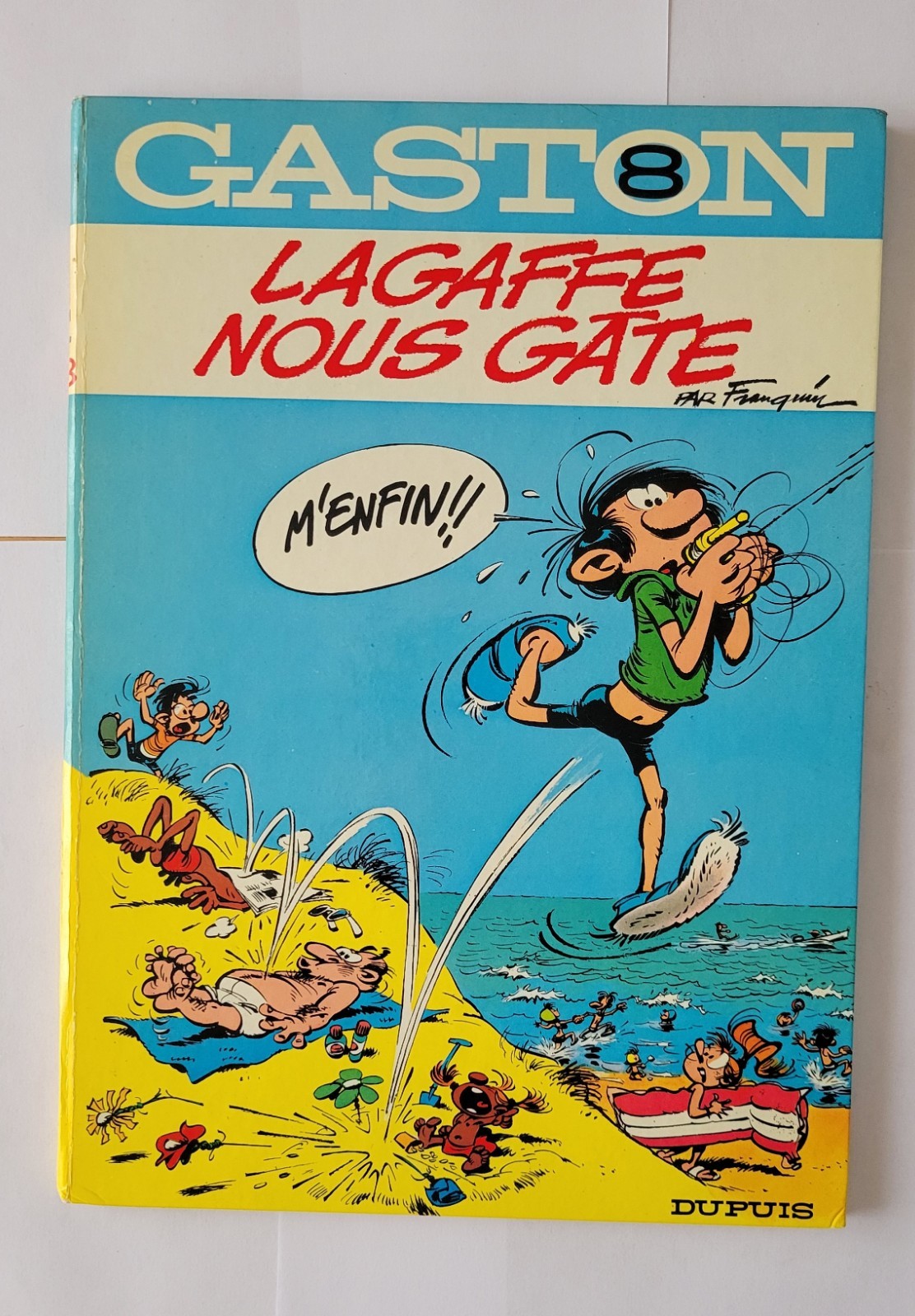 BD GASTON LAGAFFE FRANQUIN 8 EO TTBE ** SUPERBE **