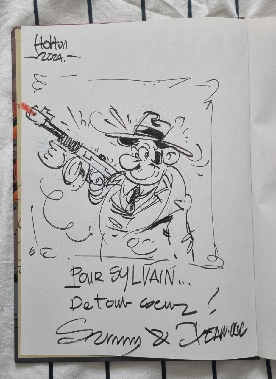 BD SAMMY TOME 40 EO TBE + GRANDE DEDICACE DE JEAN POL