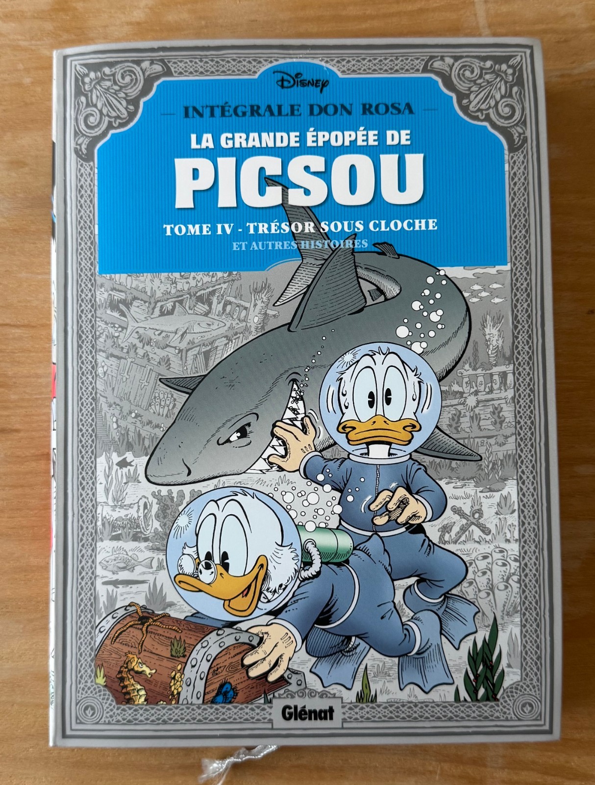 BD LA GRANDE EPOPEE DE PICSOU TOME 4 EO+  DEDICACE FABRIZIO PETROSSI !!