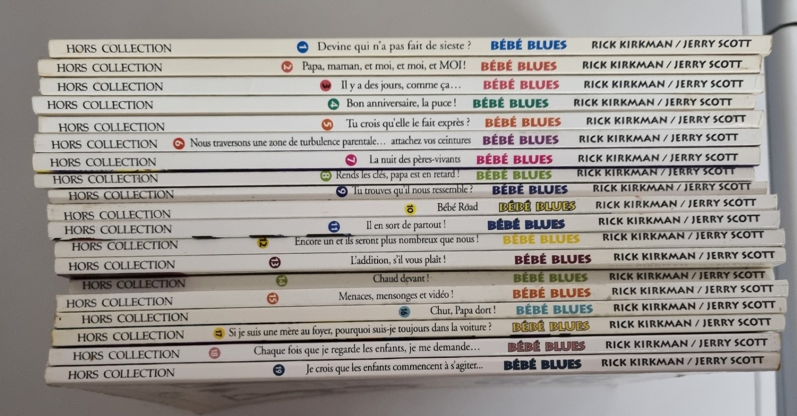 BD BEBE BLUES SERIE COMPLETE 19 TOMES TOUS EN EO TBE ( SAUF LE 1)