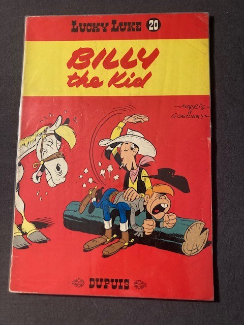 Lucky Luke : Billy the kid -EO 1962 non censurée- Morris - BE