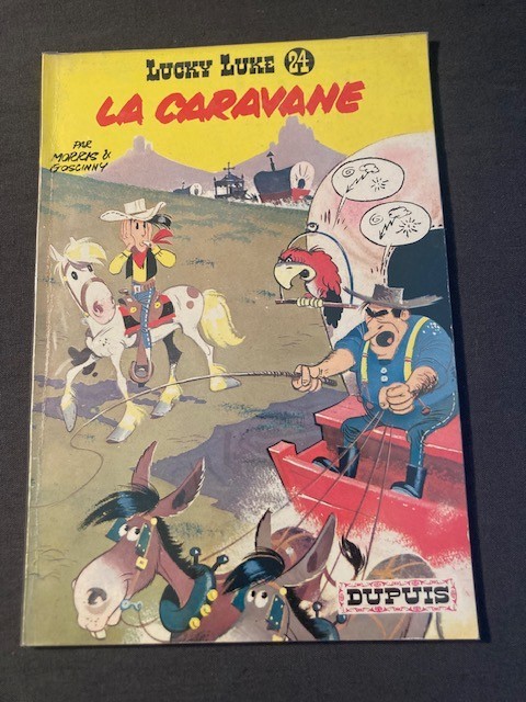 Lucky Luke : La caravane -EO 1964- Morris - TBE
