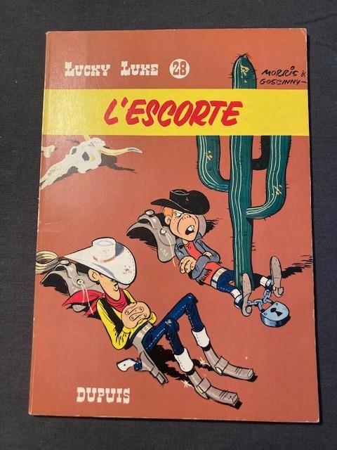 Lucky Luke : L'escorte - EO 1965- Morris - TBE