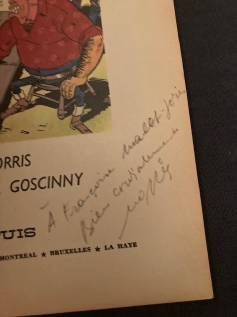 Lucky Luke : Calamity Jane -EO 1967 dédicacée par Morris - TBE
