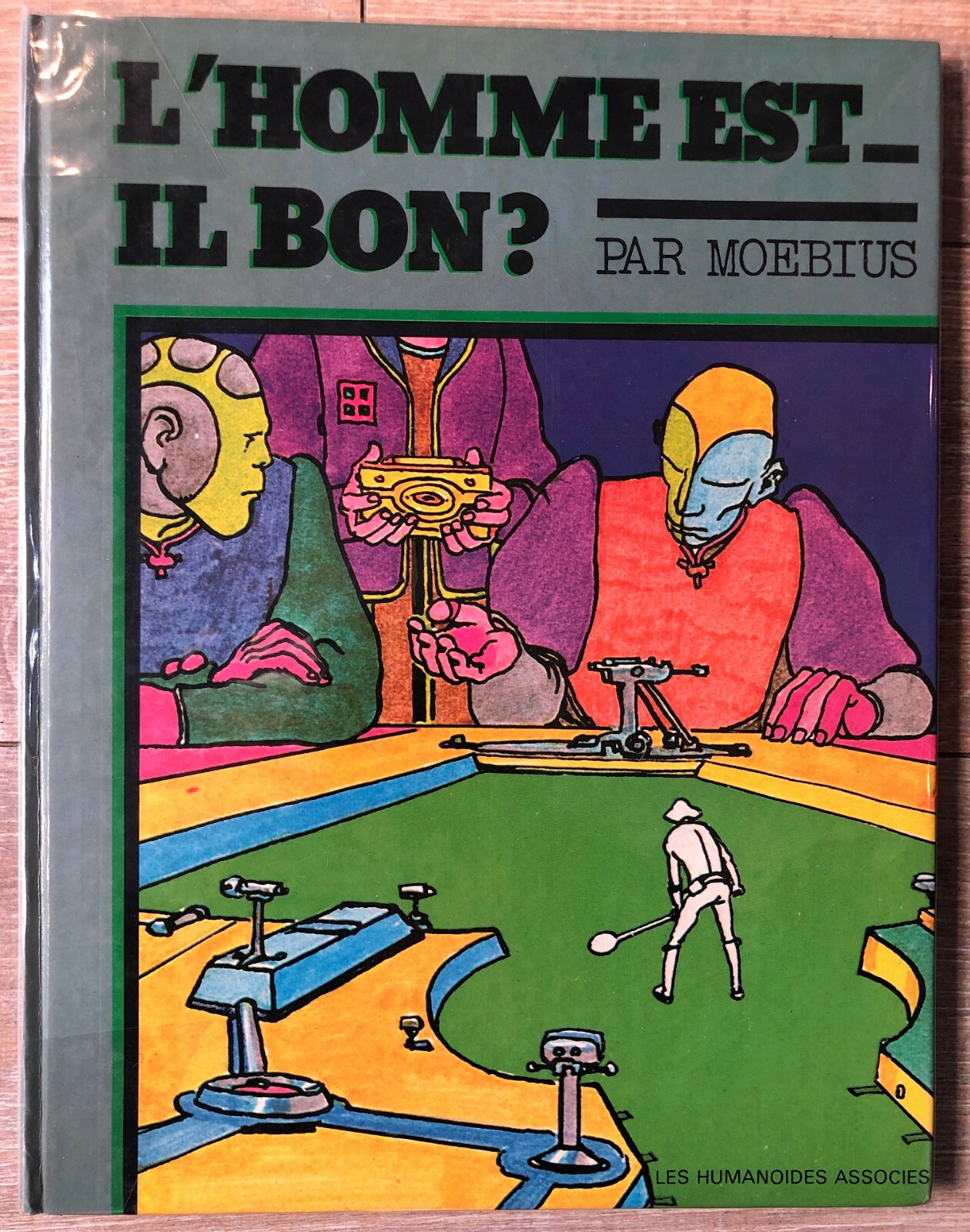 GIR GIRAUD MOEBIUS "L'HOMME EST IL BON" EO 1977 HUMANOIDES ASSOCIES TTBE
