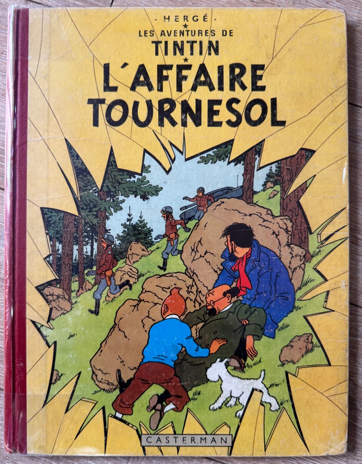 HERGE TINTIN AFFAIRE TOURNESOL EO FRANCAISE BE