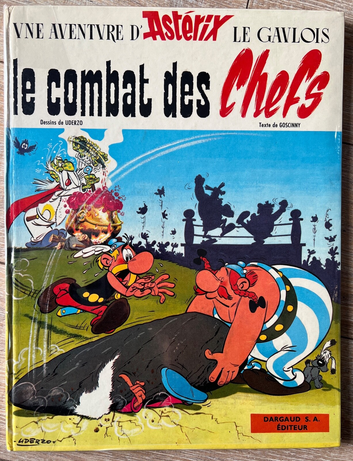 ASTERIX UDERZO EO LE COMBAT DES CHEFS EO 1er TRIM 1966 IMP BAYARD TBE