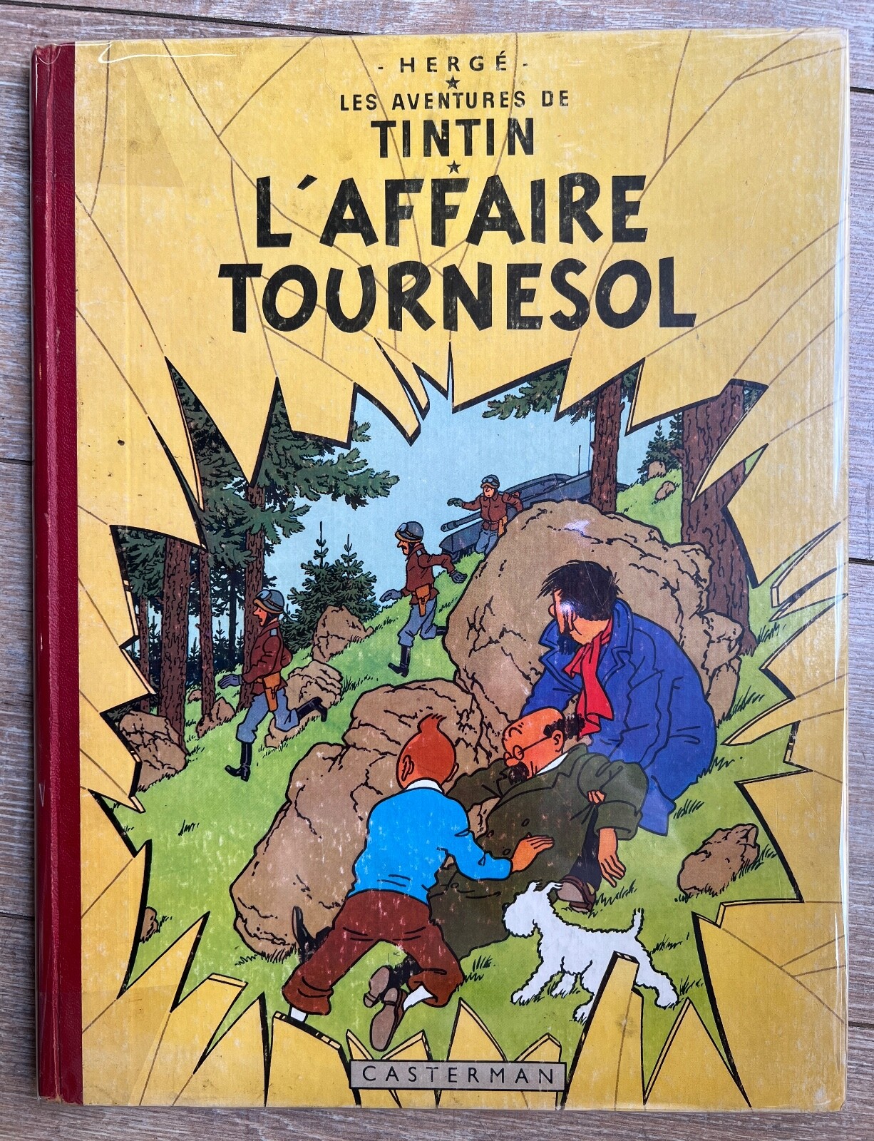 HERGE TINTIN AFFAIRE TOURNESOL EO FRANCAISE B19 BE+