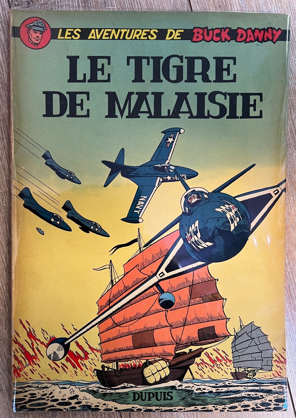 Buck Danny CHARLIER HUBINON " TIGRE DE LA MALAISIE " EO DUPUIS ETAT TBE
