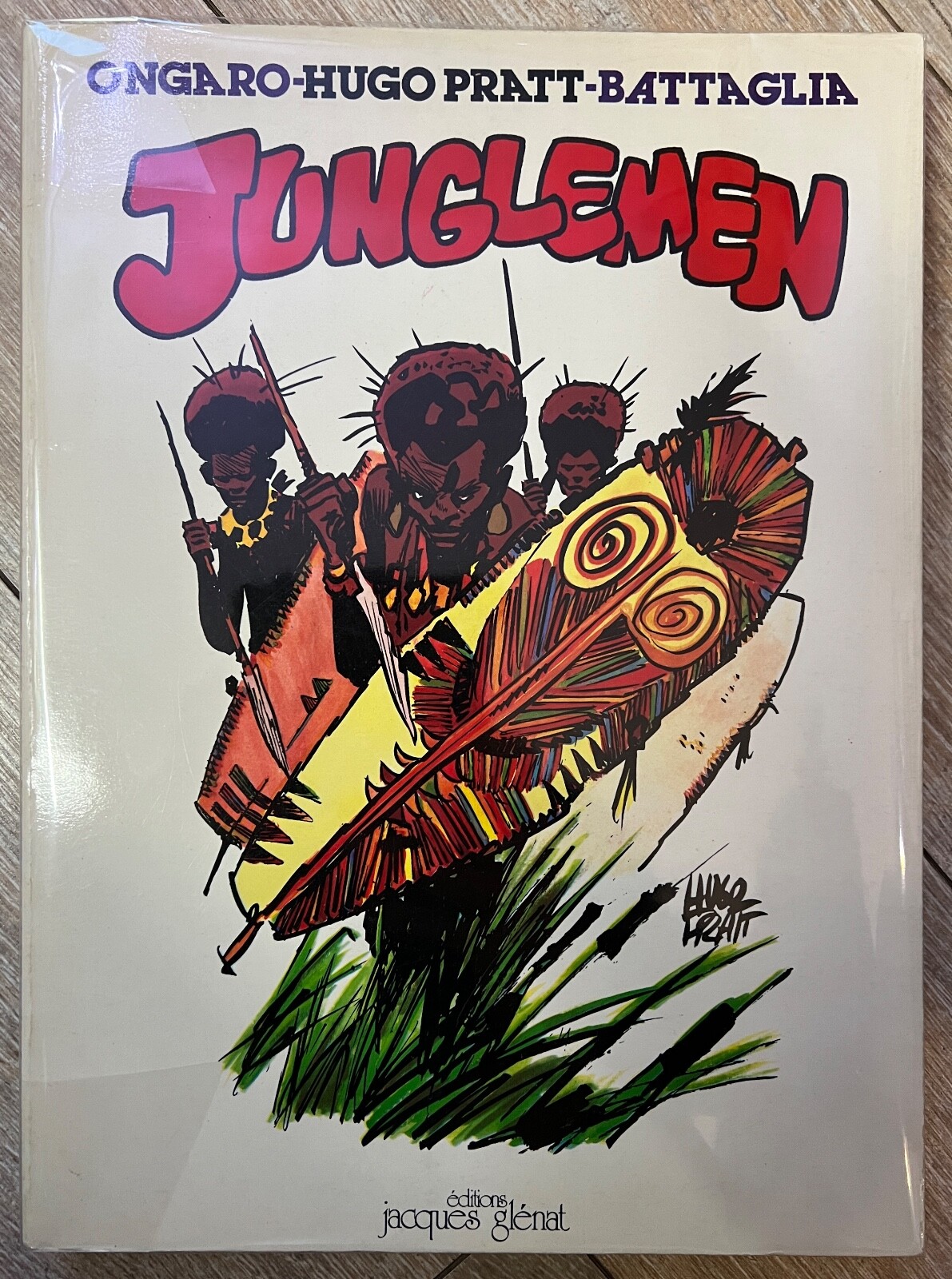 JUNGLEMEN ( CORTO MALTESE ) HUGO PRATT BATTAGLIA EO TBE+ ED GLENAT