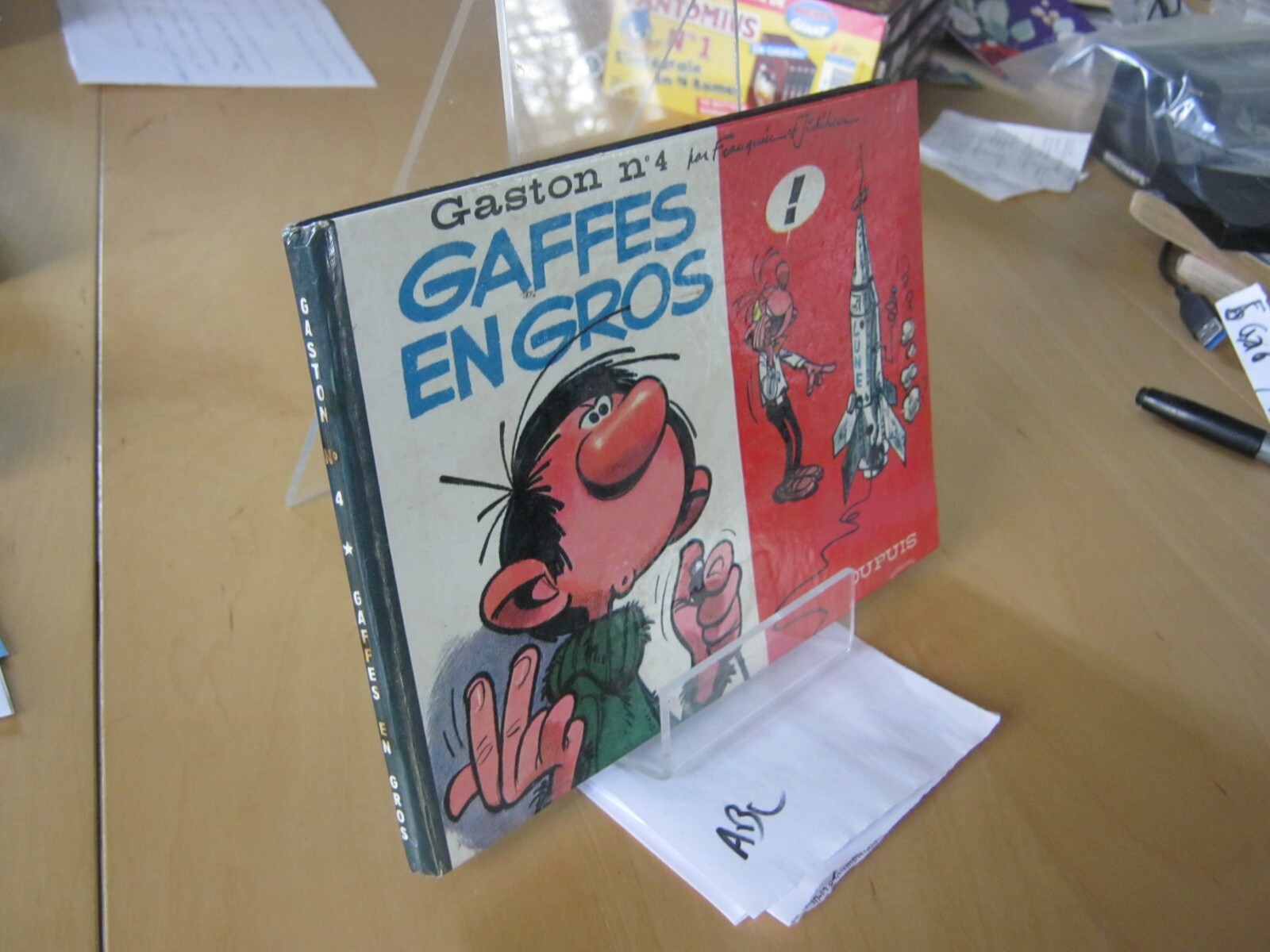 EO GASTON LAGAFFE 4 GAFFES EN GROS FRANQUIN TBE