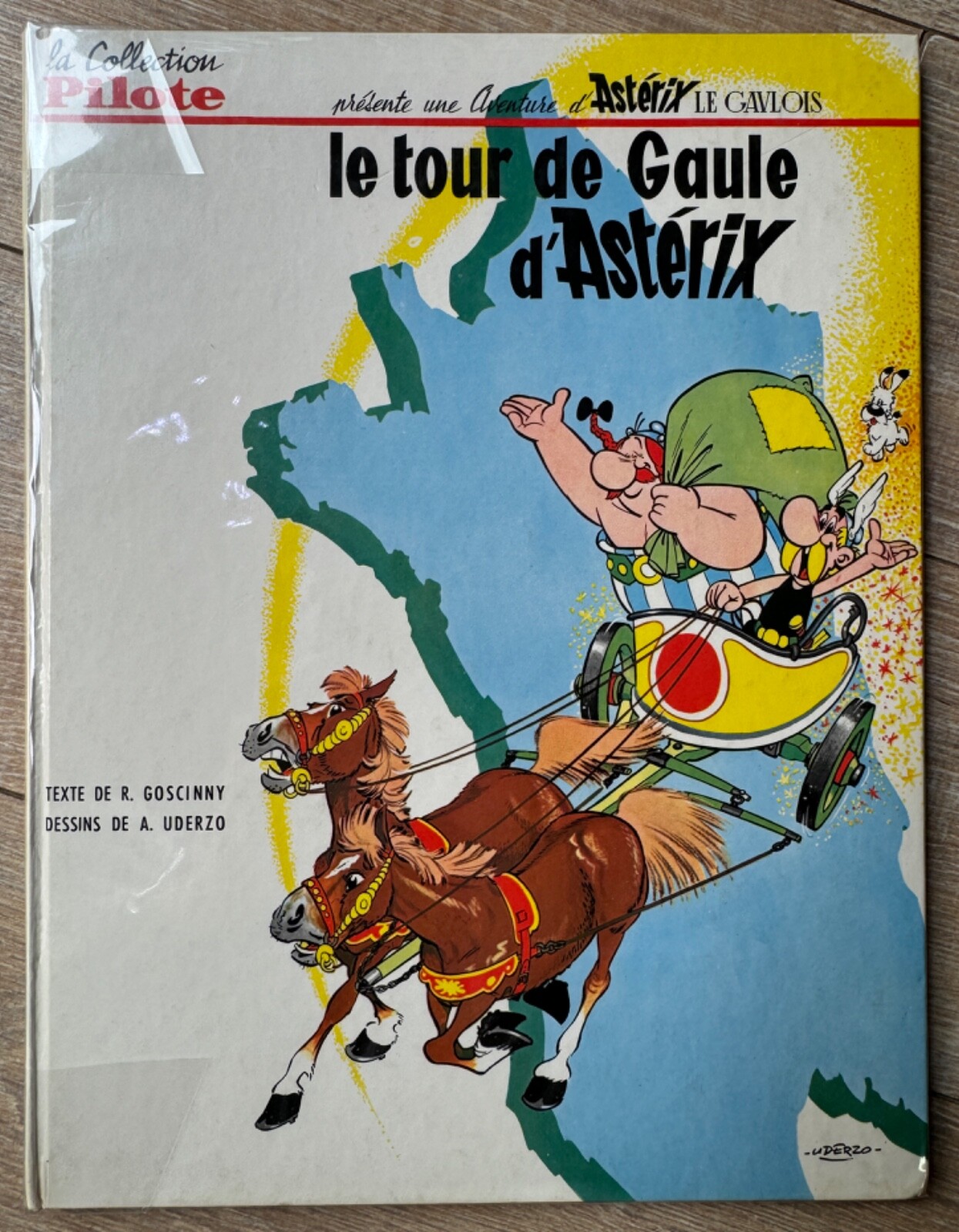 UDERZO ASTERIX TOUR DE GAULE EO PILOTE 1965 EO BE+/TBE