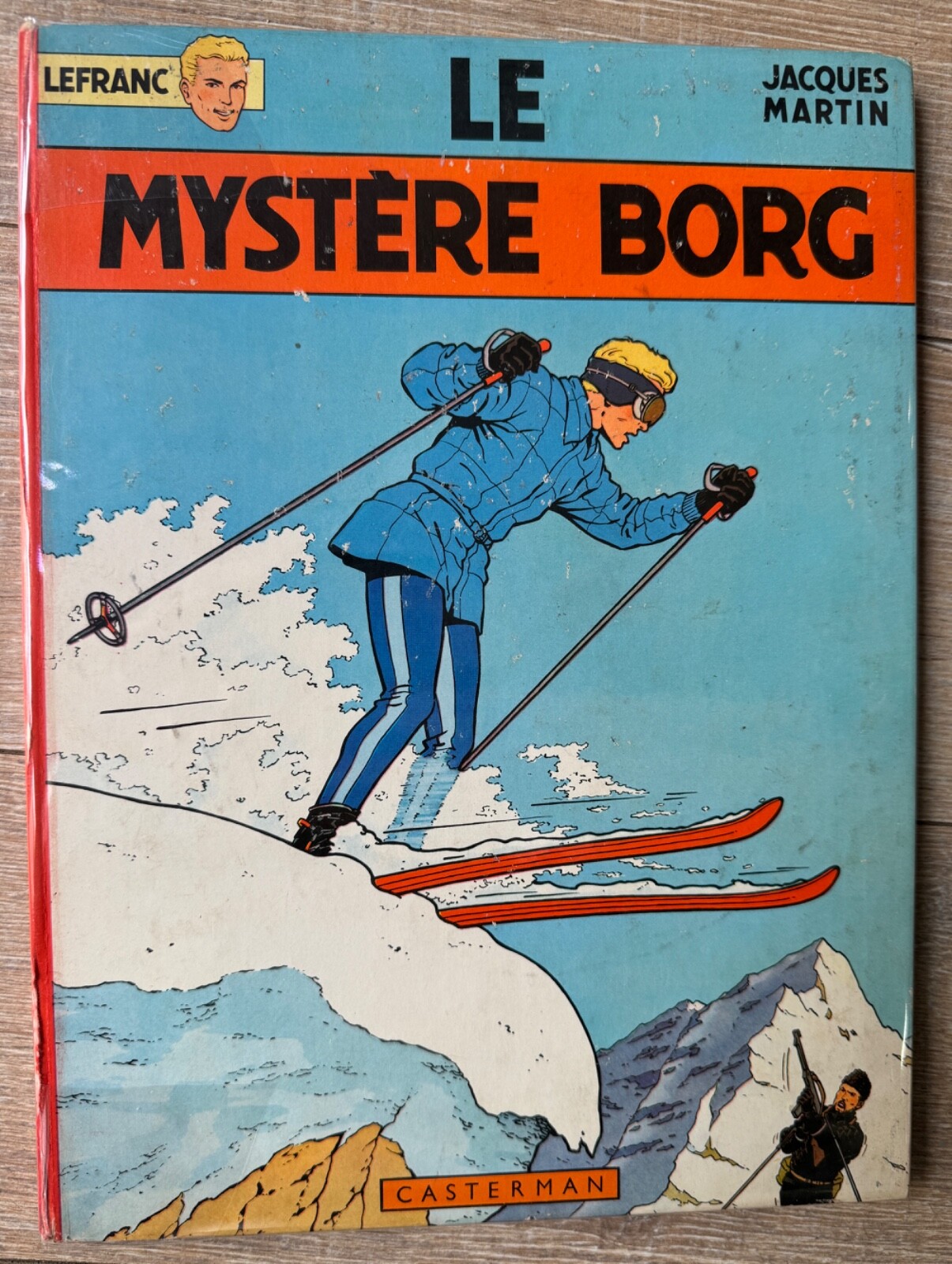 LEFRANC EO 1965 LE MYSTERE BORG JACQUES MARTIN ED CASTERMAN BE+/TBE