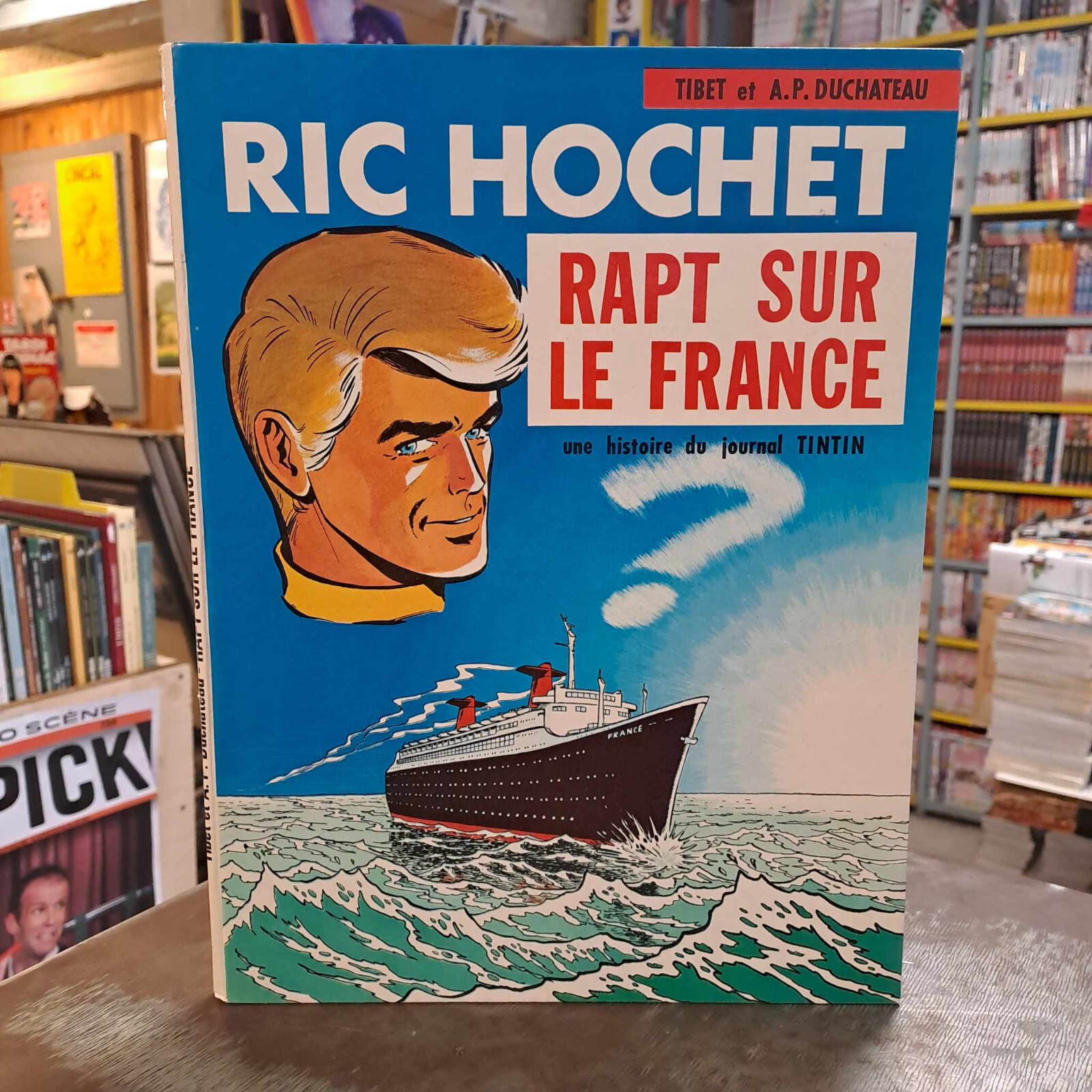 EO RIC HOCHET rapt sur le FRANCE Tibet & Duchateau 1968