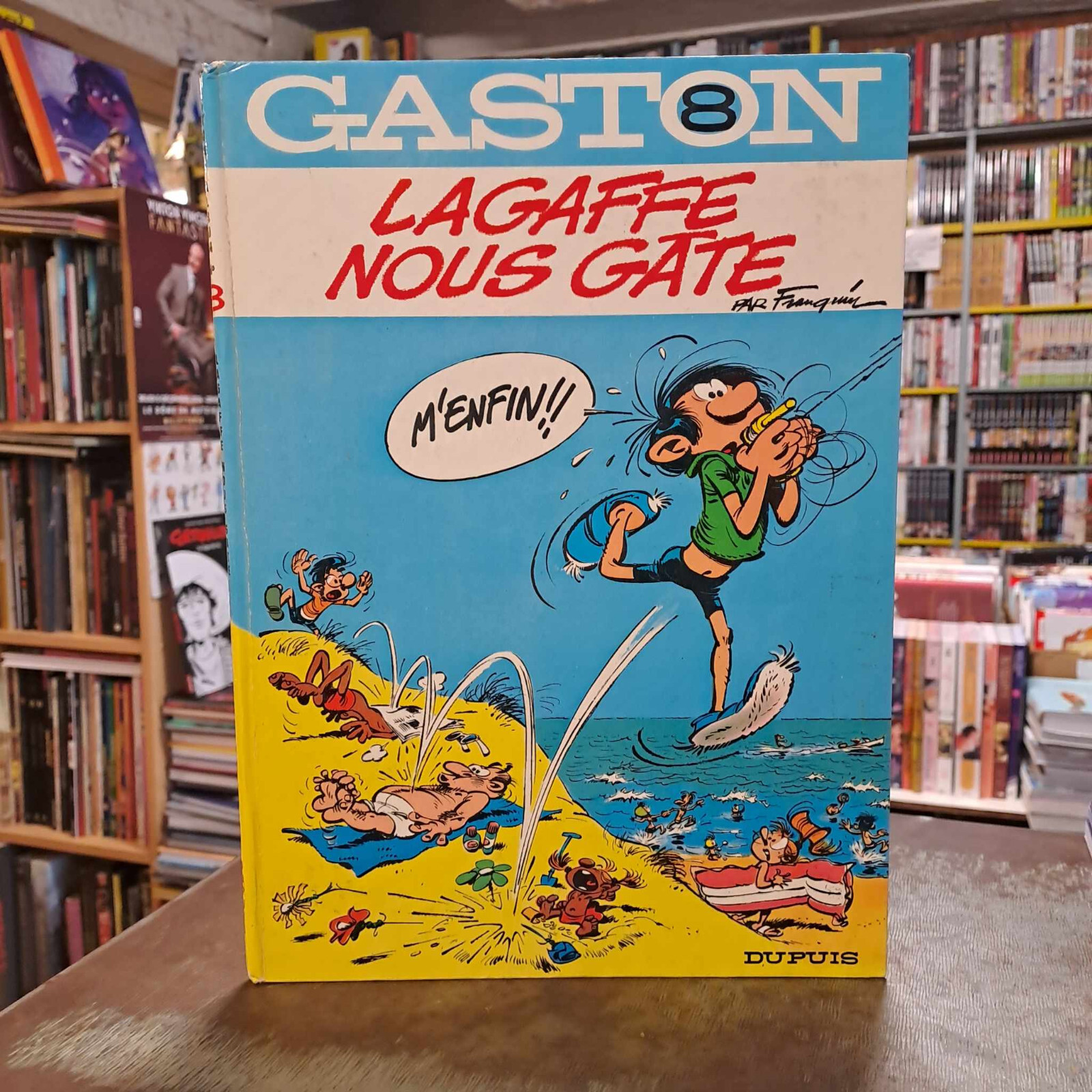 EO Gaston Lagaffe 8 1970 Franquin Lagaffe nous gâte