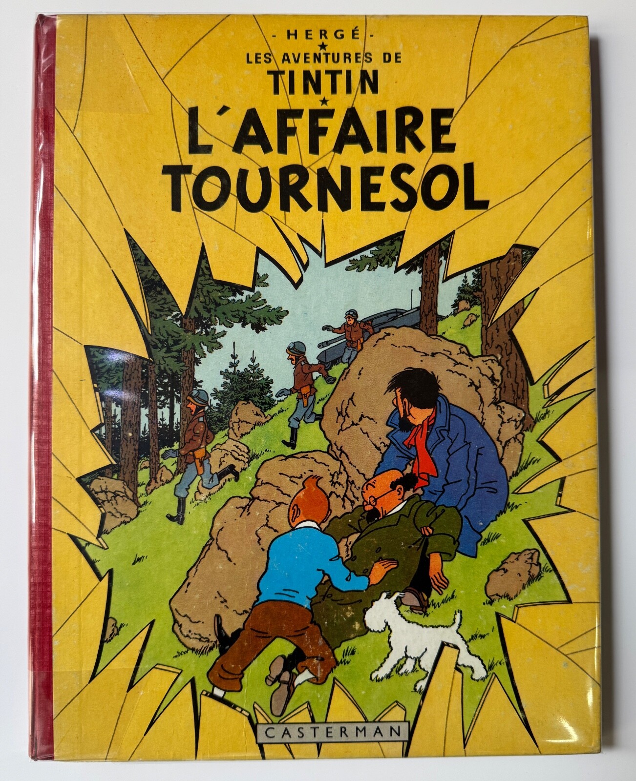 HERGE TINTIN AFFAIRE TOURNESOL EO BELGE B20 BE+/TBE