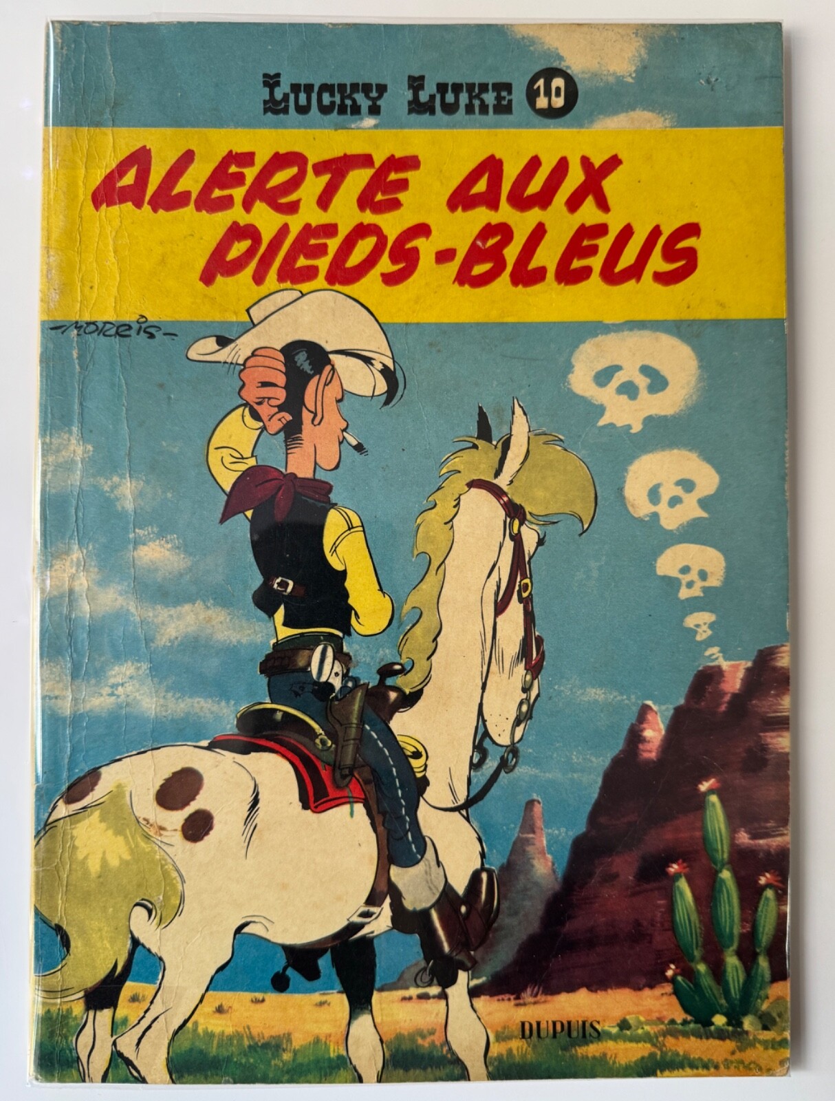 LUCKY LUKE MORRIS 10 ALERTE PIEDS BLEUS EO BE+