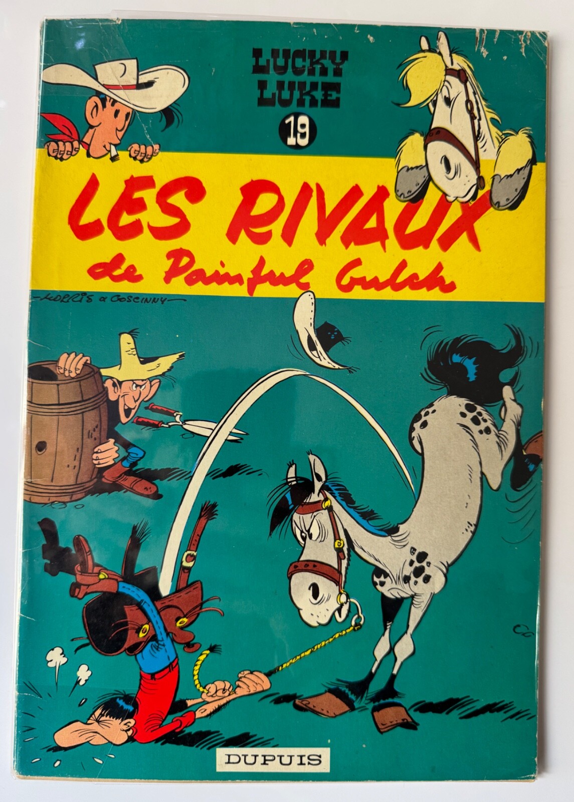 LUCKY LUKE MORRIS 19 RIVAUX PAINFUL GULCH EO BE-