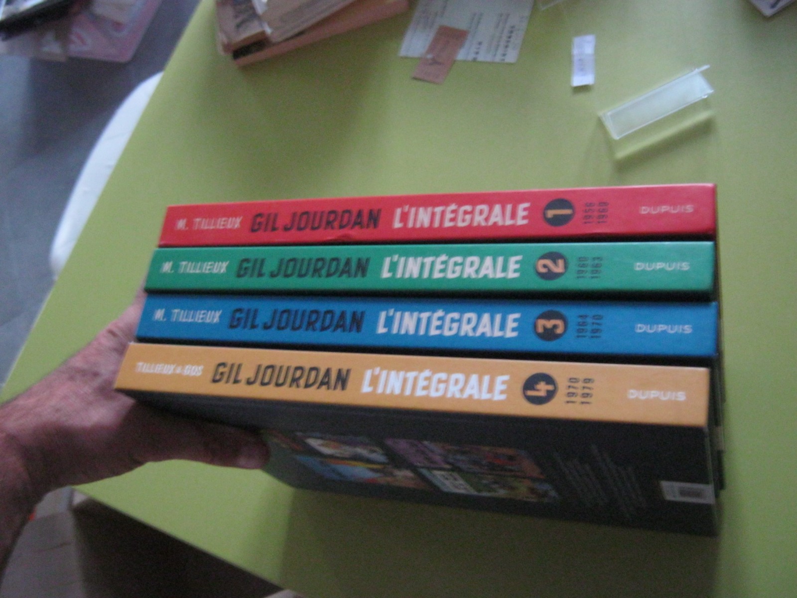 EO COLLECTION COMPLETE INTEGRALE GIL JOURDAN 1 2 3 4 SERIE 2 TILLIEUX TBE
