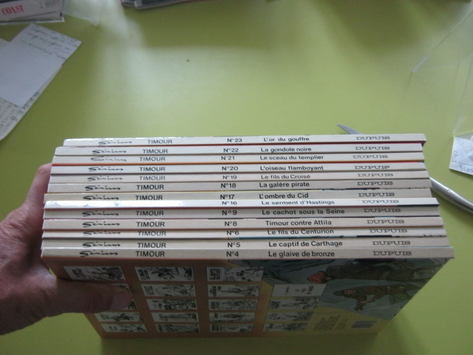 LOT EO SERIE 2 LES TIMOUR 4 5 6 8 9 16 17 18 19 20 21 22 SIRIUS TTBE
