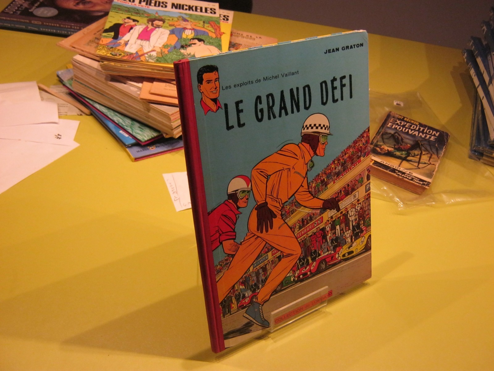 EO BELGE MICHEL VAILLANT LE GRAND DEFI GRATON DERNIER TITRE BARELLI TBE
