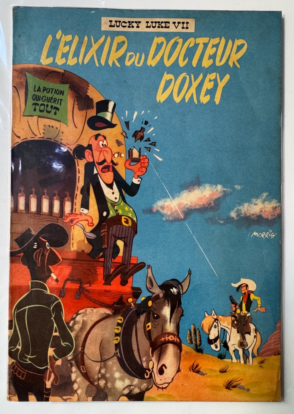 LUCKY LUKE MORRIS 7 ELIXIR DU DR DOXEY EO BELGE BROCHEE BE+/TBE