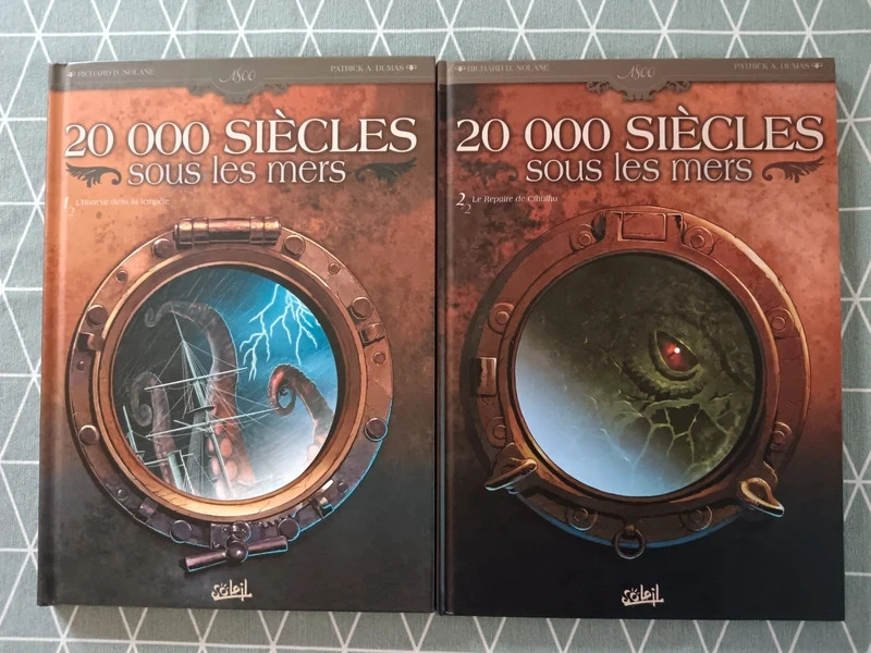 BD 20000 siècles sous les mers - Tomes 1 et 2 - EO