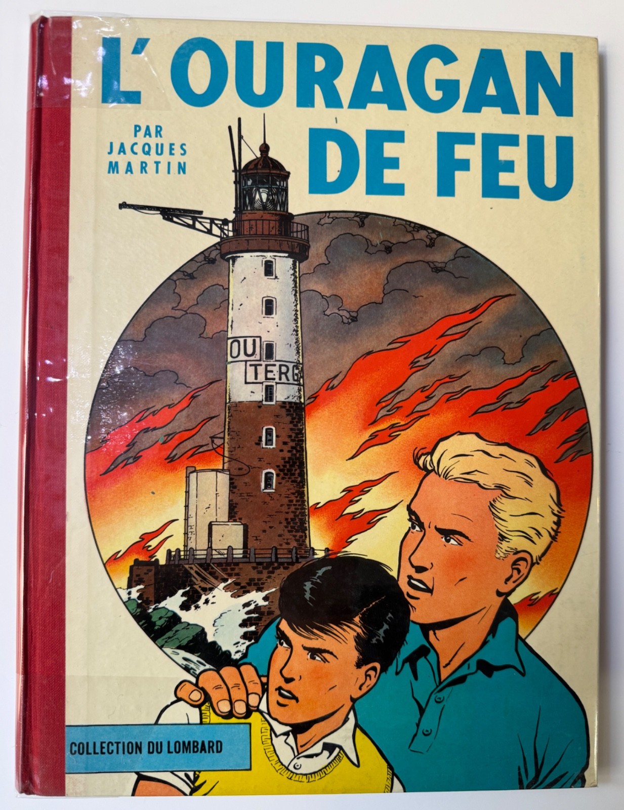 LEFRANC EO 1961 L'OURAGAN DE FEU JACQUES MARTIN ED CASTERMAN TBE++