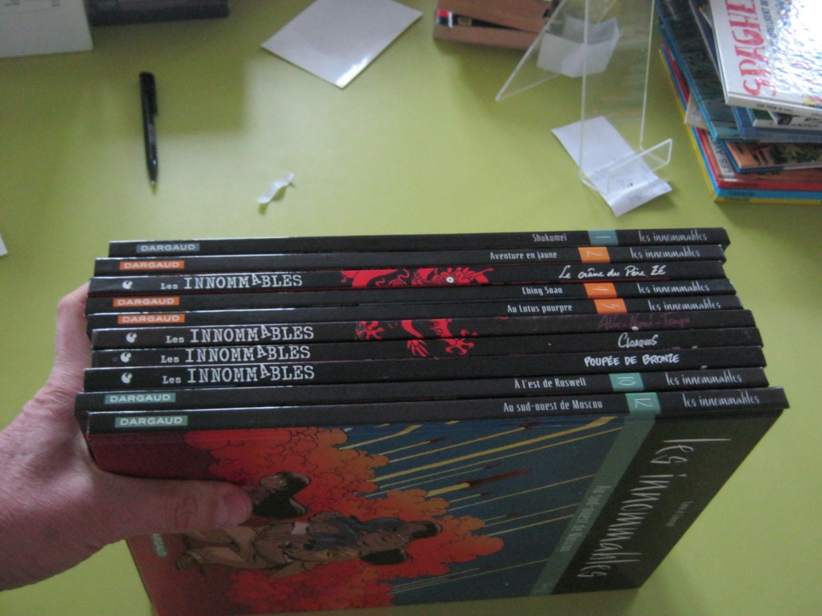 SERIE EO + REED LES INNOMMABLES 1 A 12 SAUF 2 NUMEROS YANN CONRAD TBE