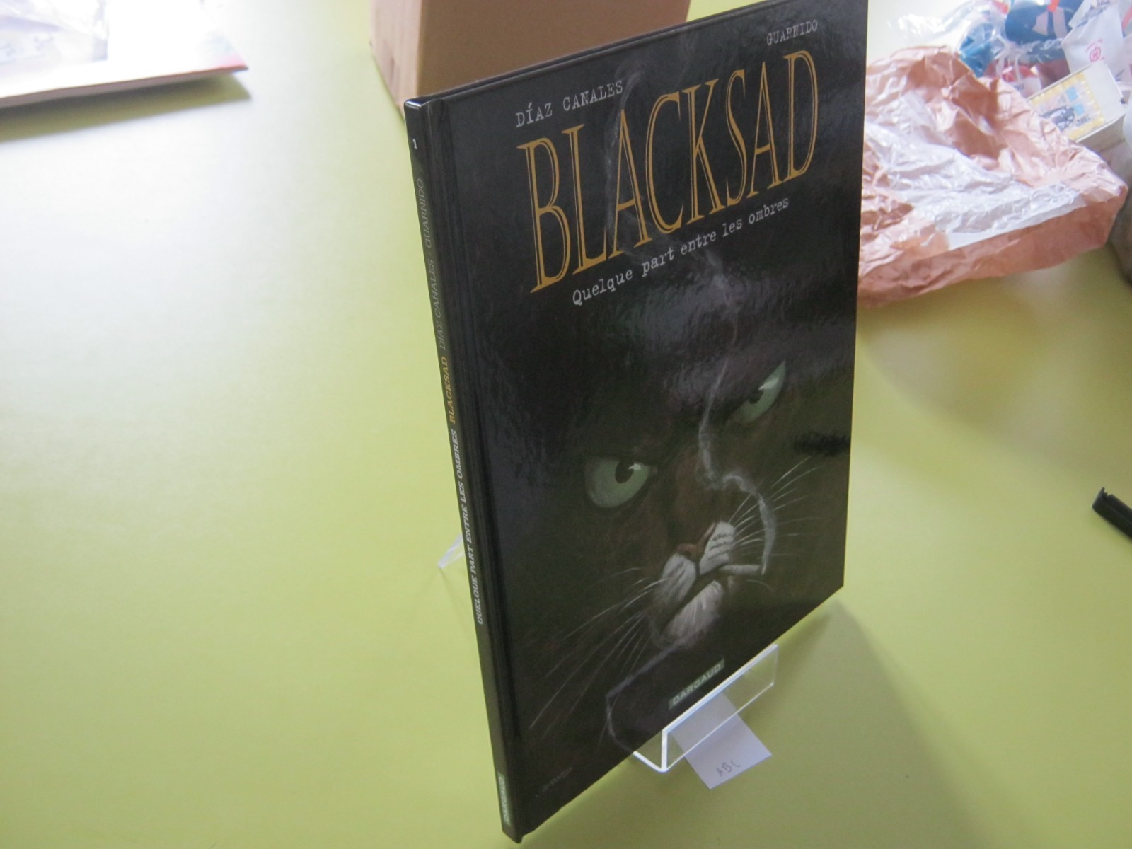 EO BLACKSAD 1 QUELQUE PART ENTRE LES OMBRES CANALES TTBE
