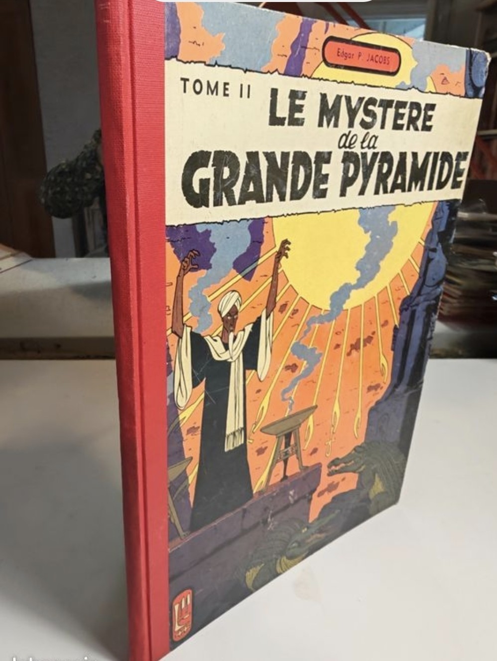 JACOBS. Le Mystère de la Grande Pyramide tome II. Lombard 1955. EO TBE