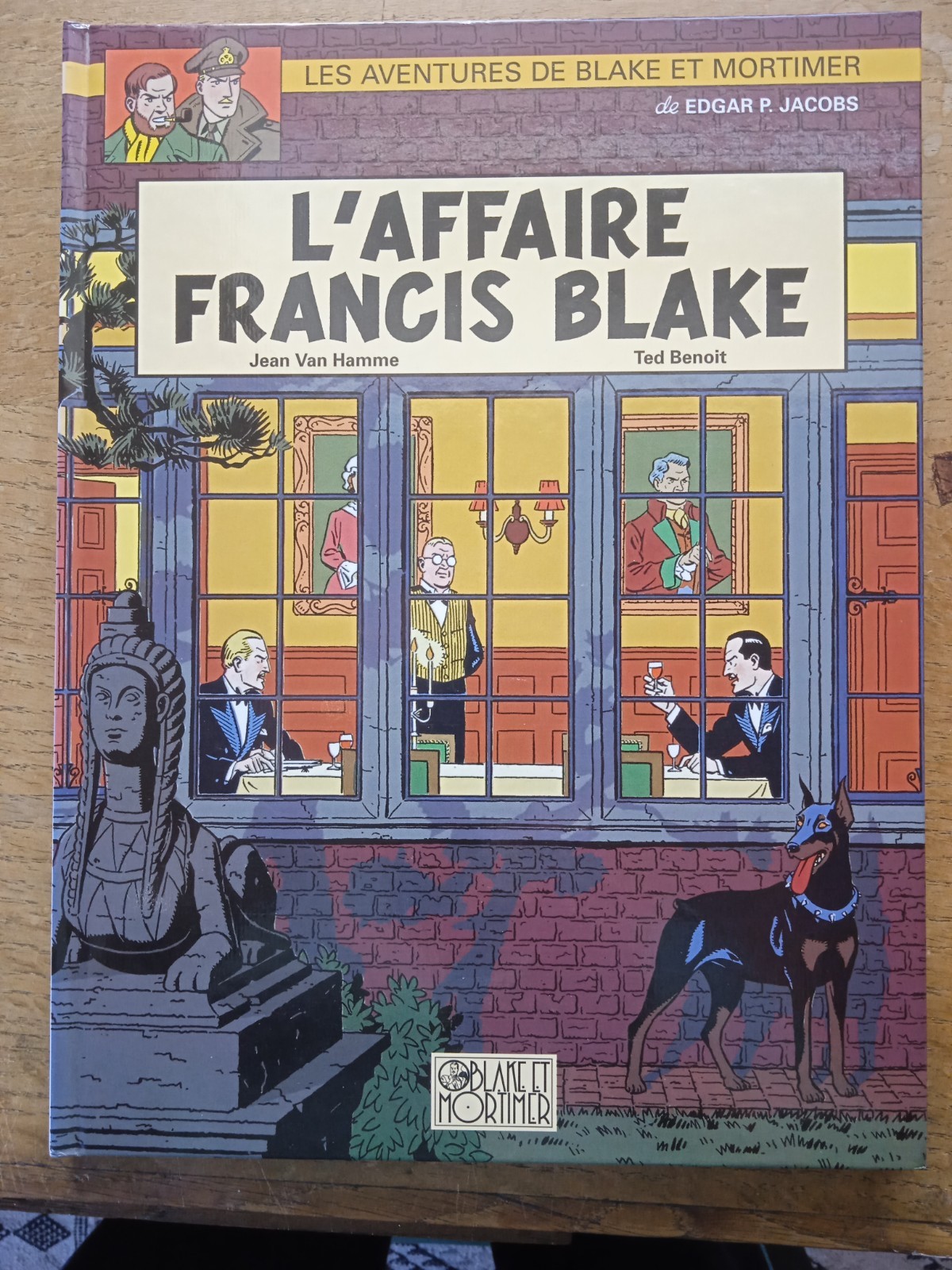 Ted Benoit l'affaire Francis Blake (EO  de 1996). Dédicacé en 2014