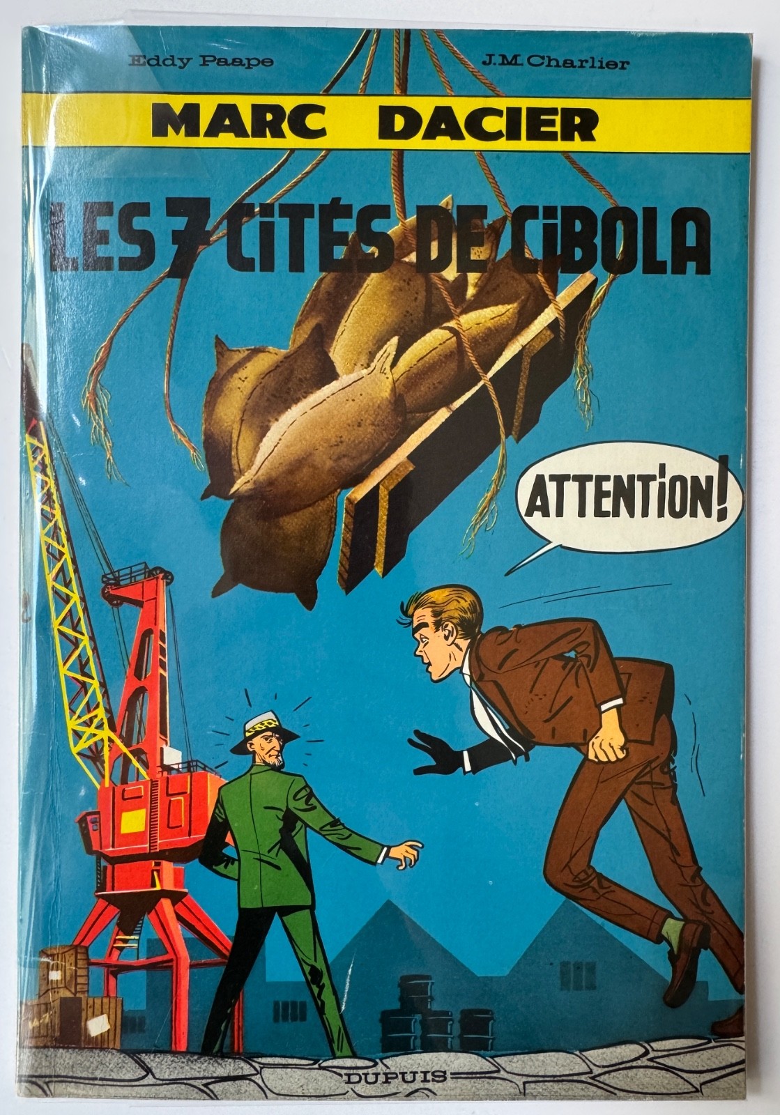 Dédicace BD EDDY PAAPE MARC DACIER EO BE+/TBE