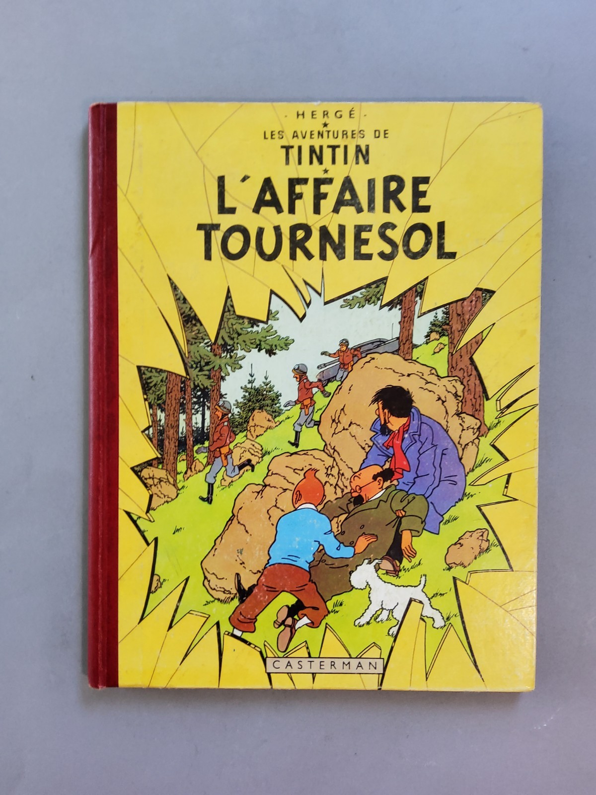 HERGE TINTIN L' Affaire tournesol Casterman Paris 1956 EO Française