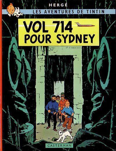 EO Tintin tome 22 Vol 714 pour Sydney (EO 2ème tirage) t. proche NEUF