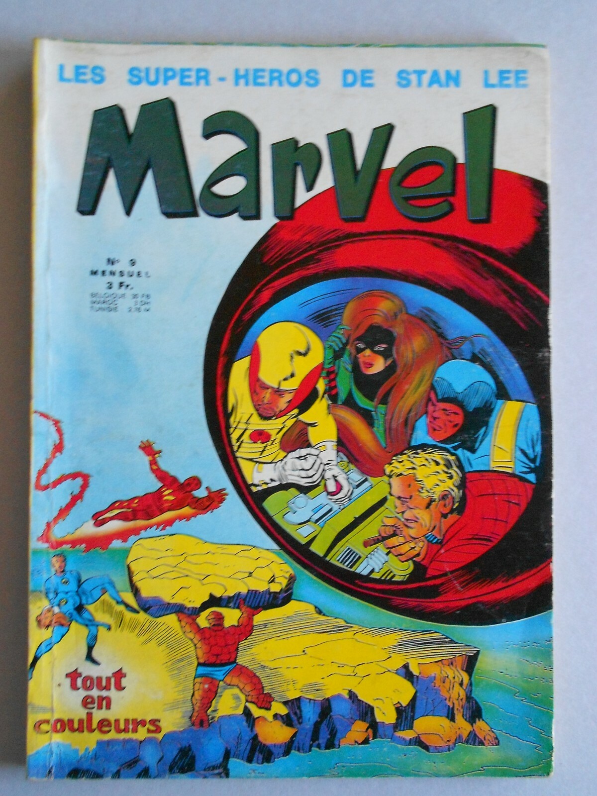 EO MARVEL petit format n°9 ( LUG ) LES FANTASTIQUES CAPTAIN MARVEL