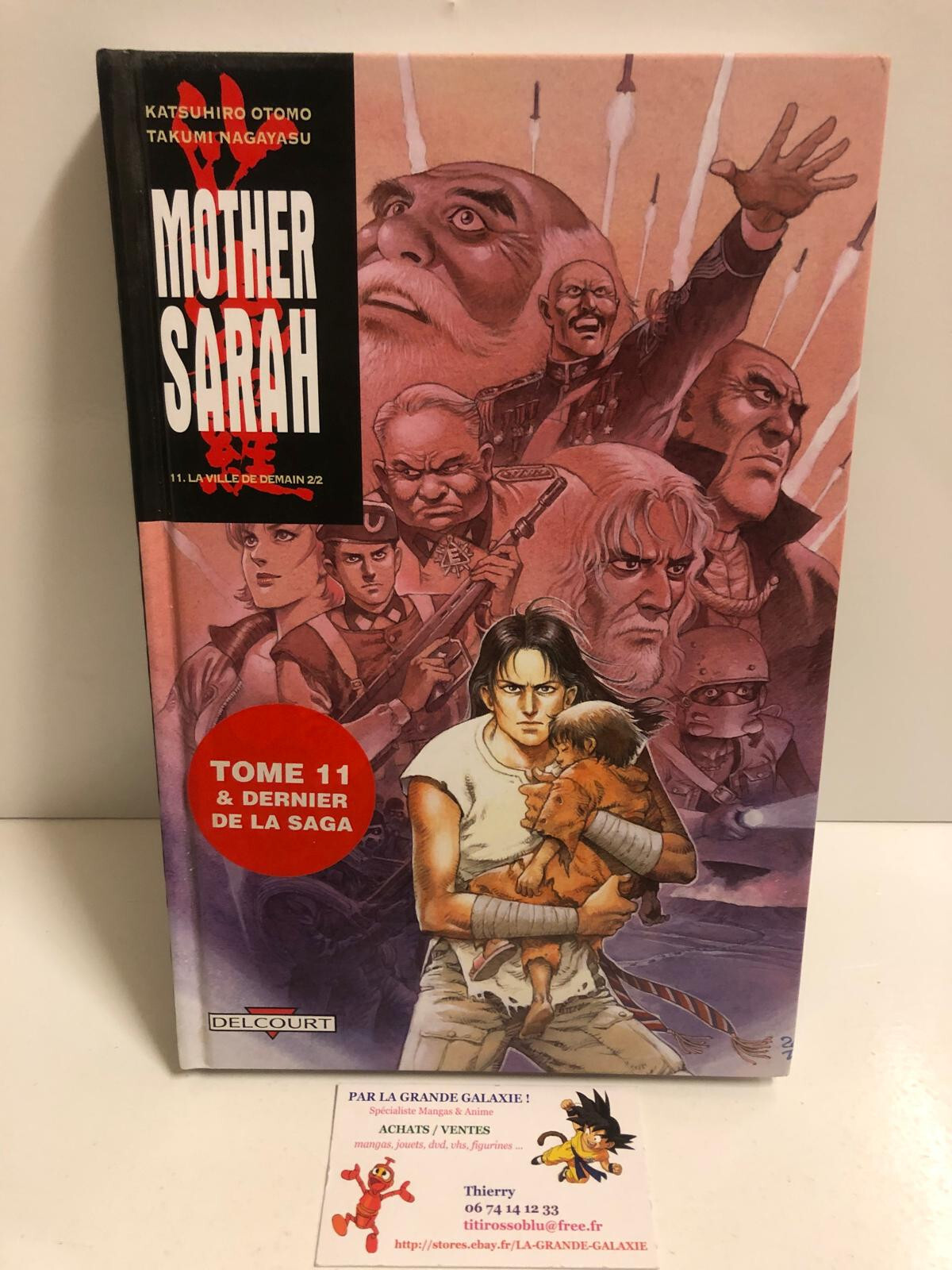 BD Manga Mother Sarha Tome 11 La Ville de Demain 2/2 Delcourt EO Otomo Nagayasu