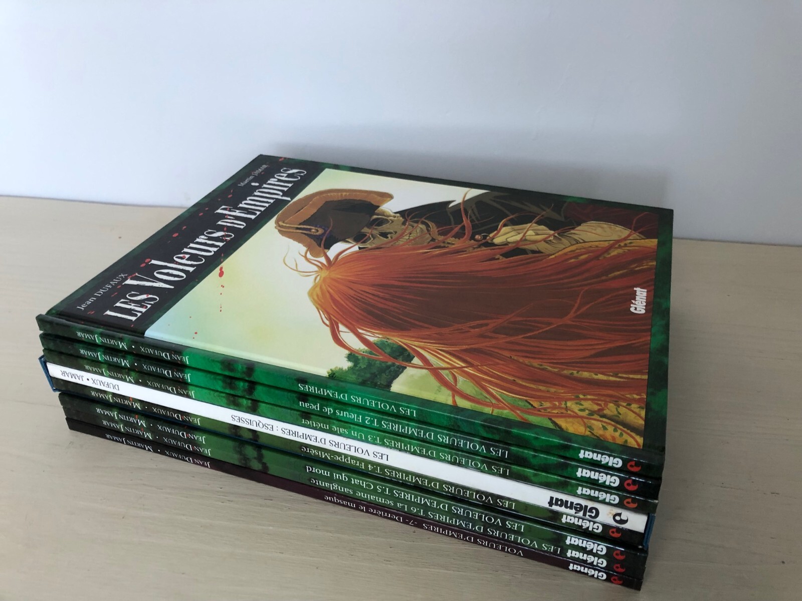 Les voleurs d'empires - Série complète de 7 tomes - Tous EO - Superbe état