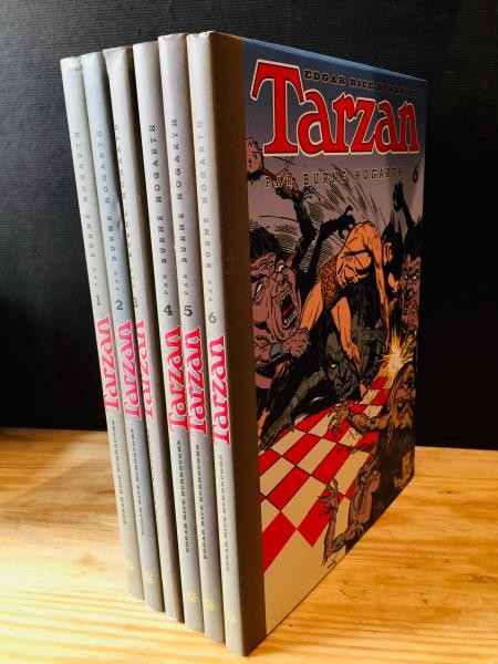 EO Tarzan par Burne Hogarth (Soleil) Intégrale en 6 volumes (Hogarth) (Neuf)