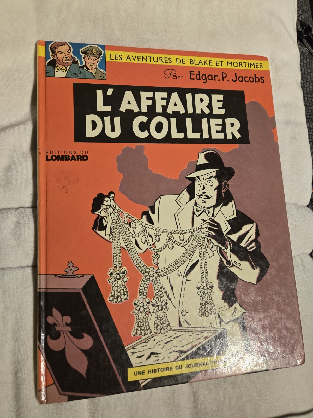 BLAKE ET MORTIMER - L'AFFAIRE DU COLLIER - LOMBARD - 1967 - EO
