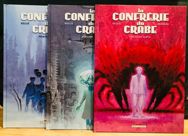 EO La confrérie du crabe Integrale en 3 volumes en EO (Andréae) (Neuf)