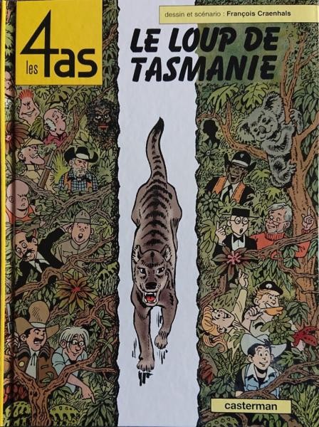 EO Les 4 As 40 Le loup de Tasmanie (Craenhals) (Neuf)