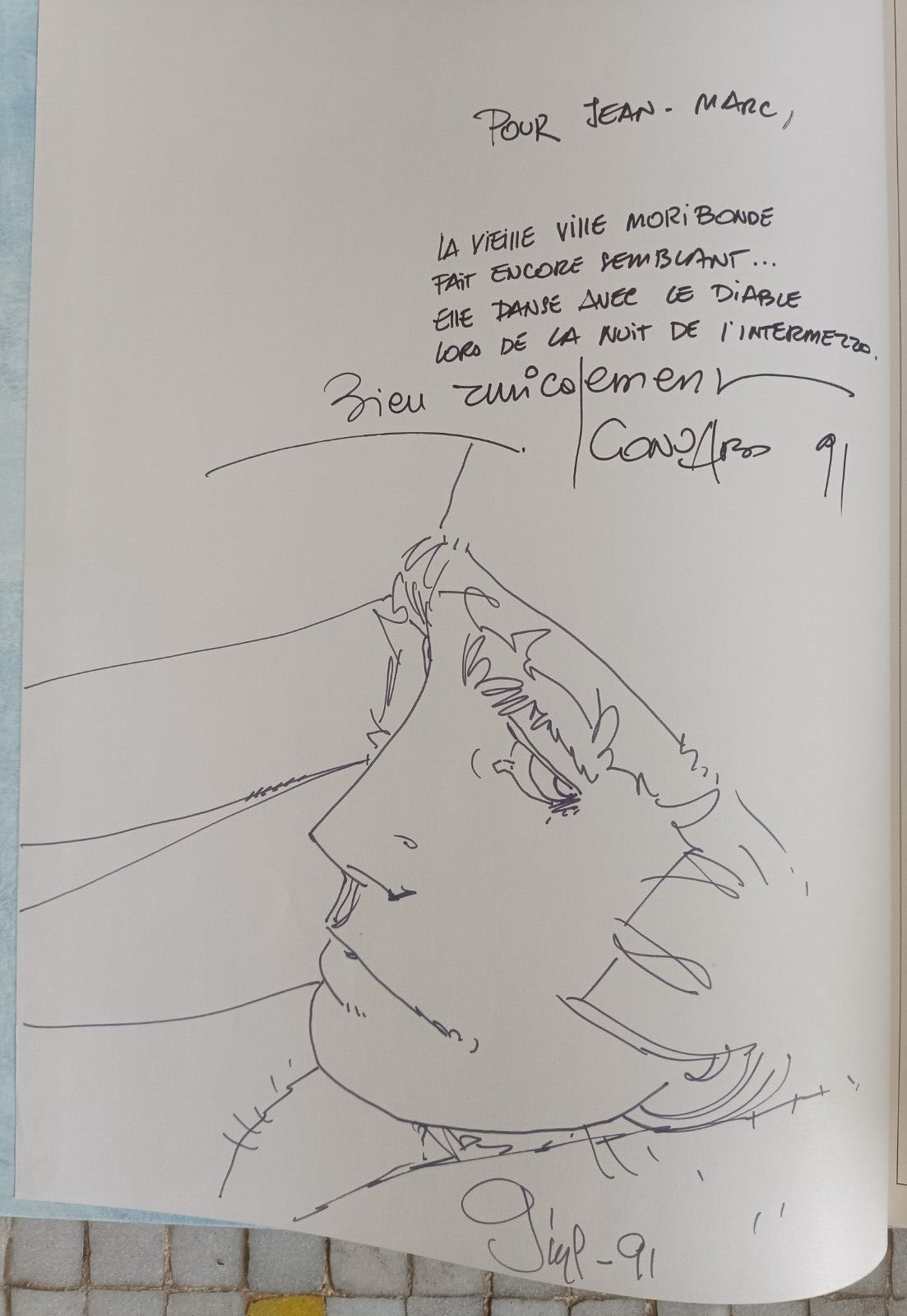 Didier Convard Christian Gine Neige BD 12 tomes EO dédicace - BO